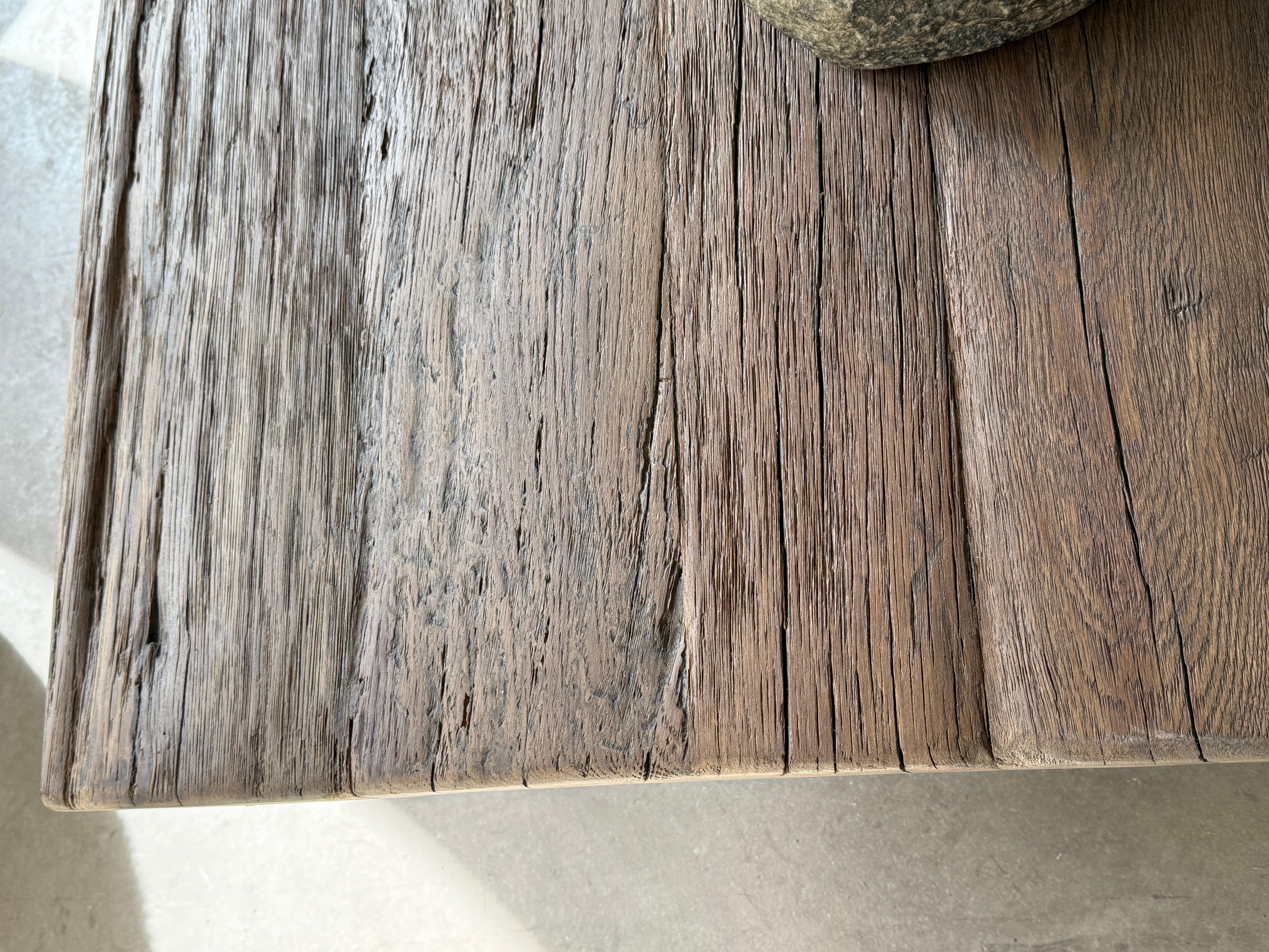 Table basse simpliste en A.C.C Oak Wood en vente 3