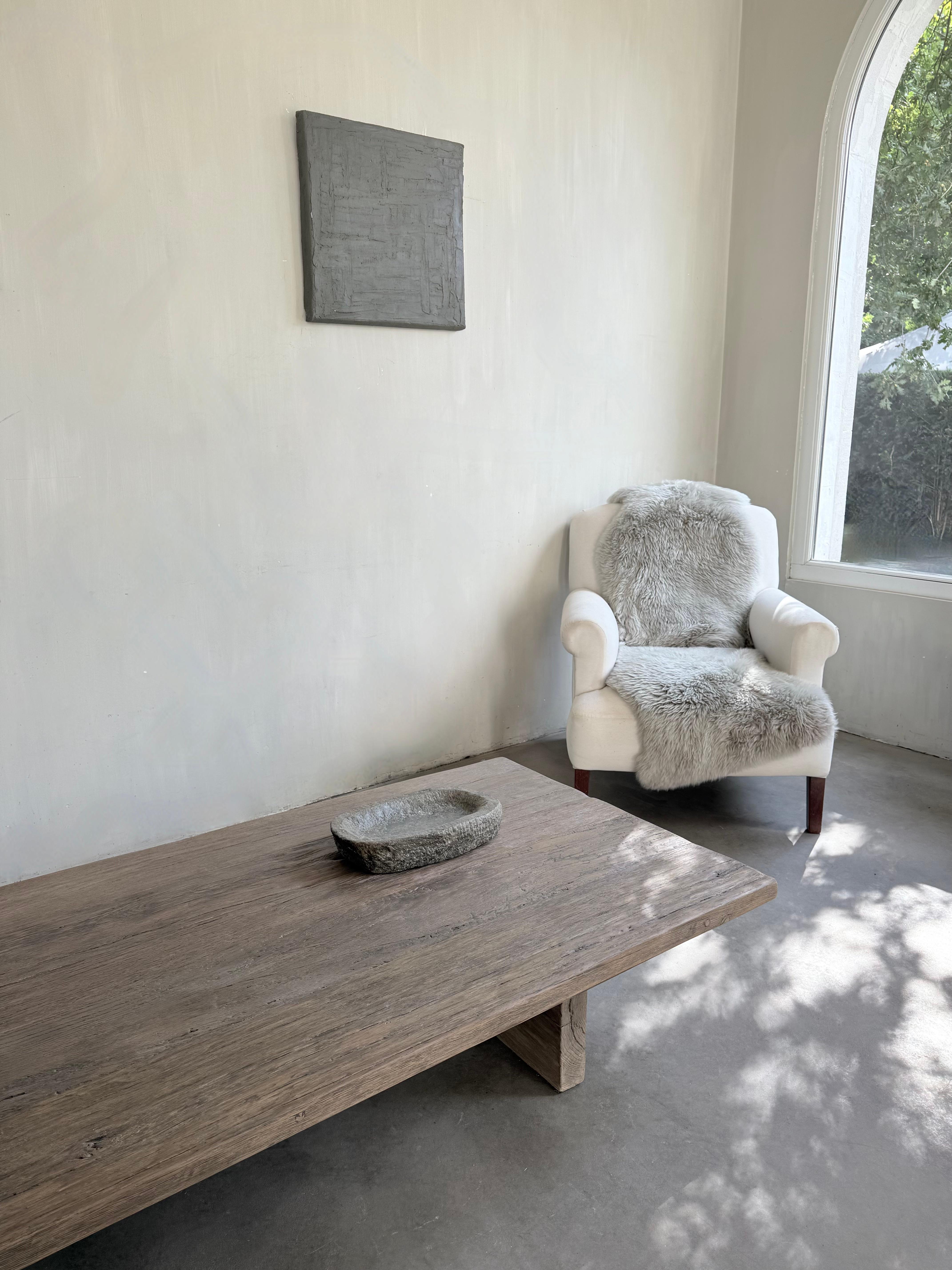 Belge Table basse simpliste en A.C.C Oak Wood en vente