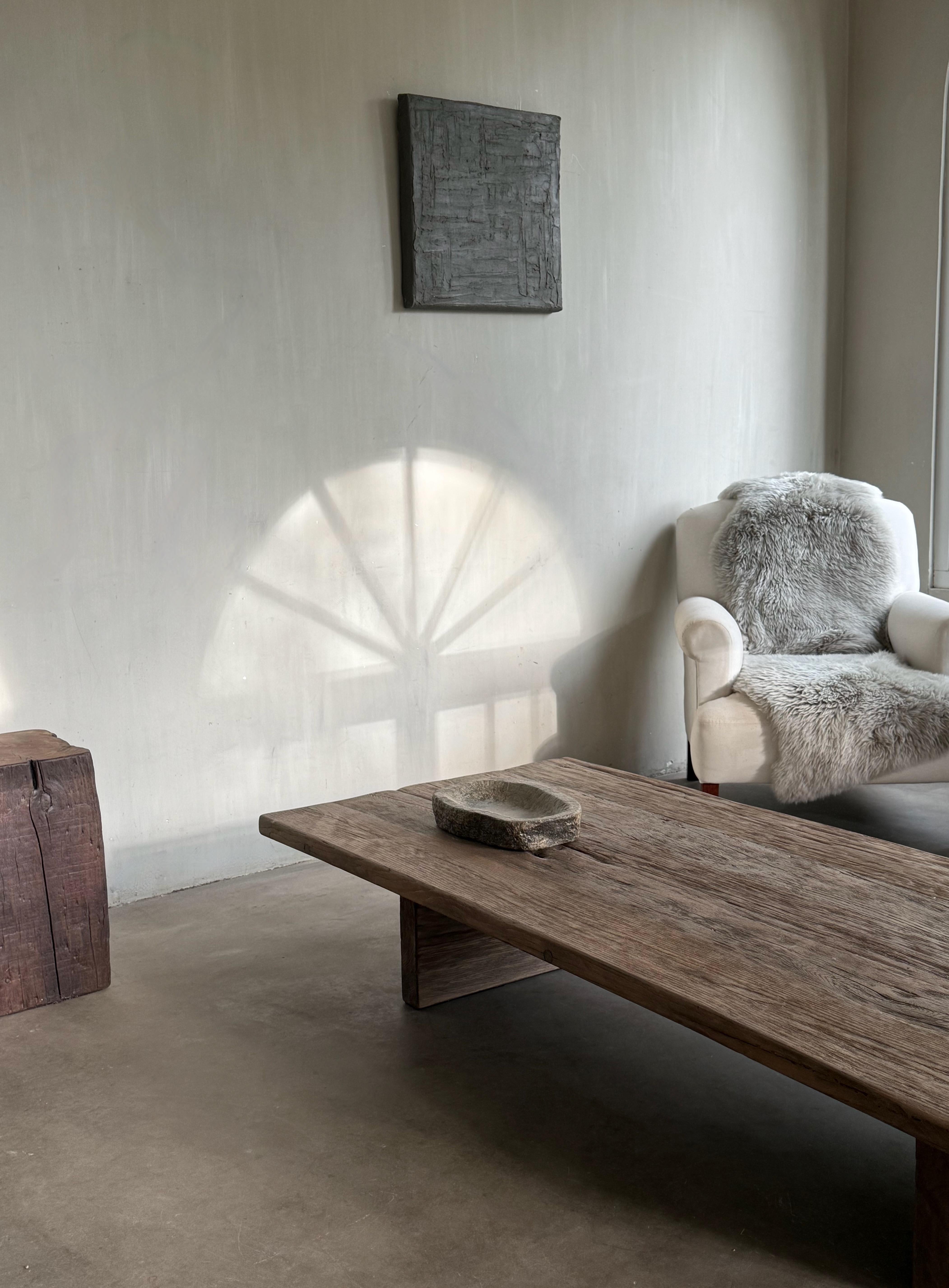 Table basse simpliste en A.C.C Oak Wood en vente 1