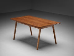 Simplistic Dining Table in Teak and Oak