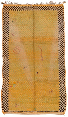 Tappeto marocchino vintage della metà del XX secolo