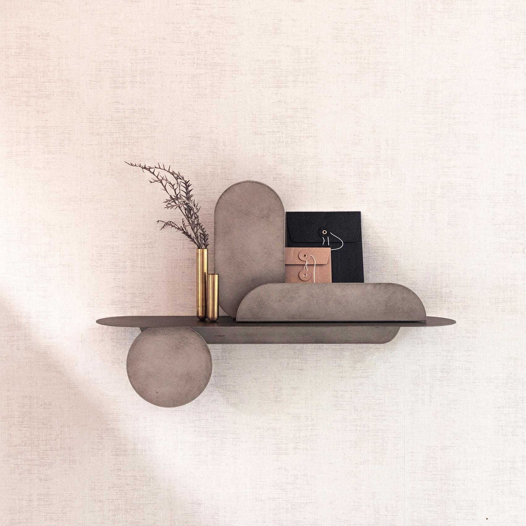 Contemporary SIMPLY Foggy Shelf by Mademoiselle Jo For Sale