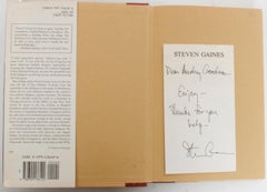 Simply Halston, The Untold Story by Steven Gaines, Signed First Edition