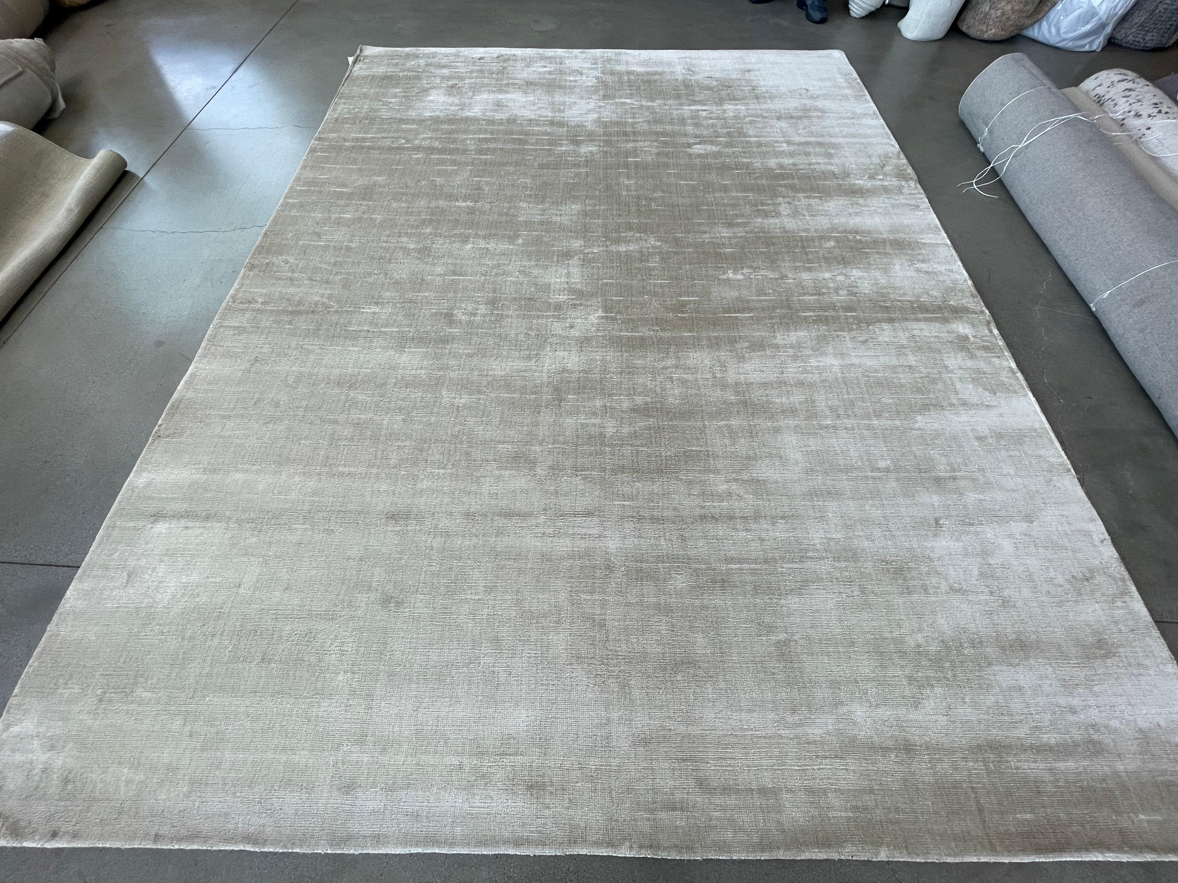 Bambù Tappeto Simply Luxe Beige in vendita