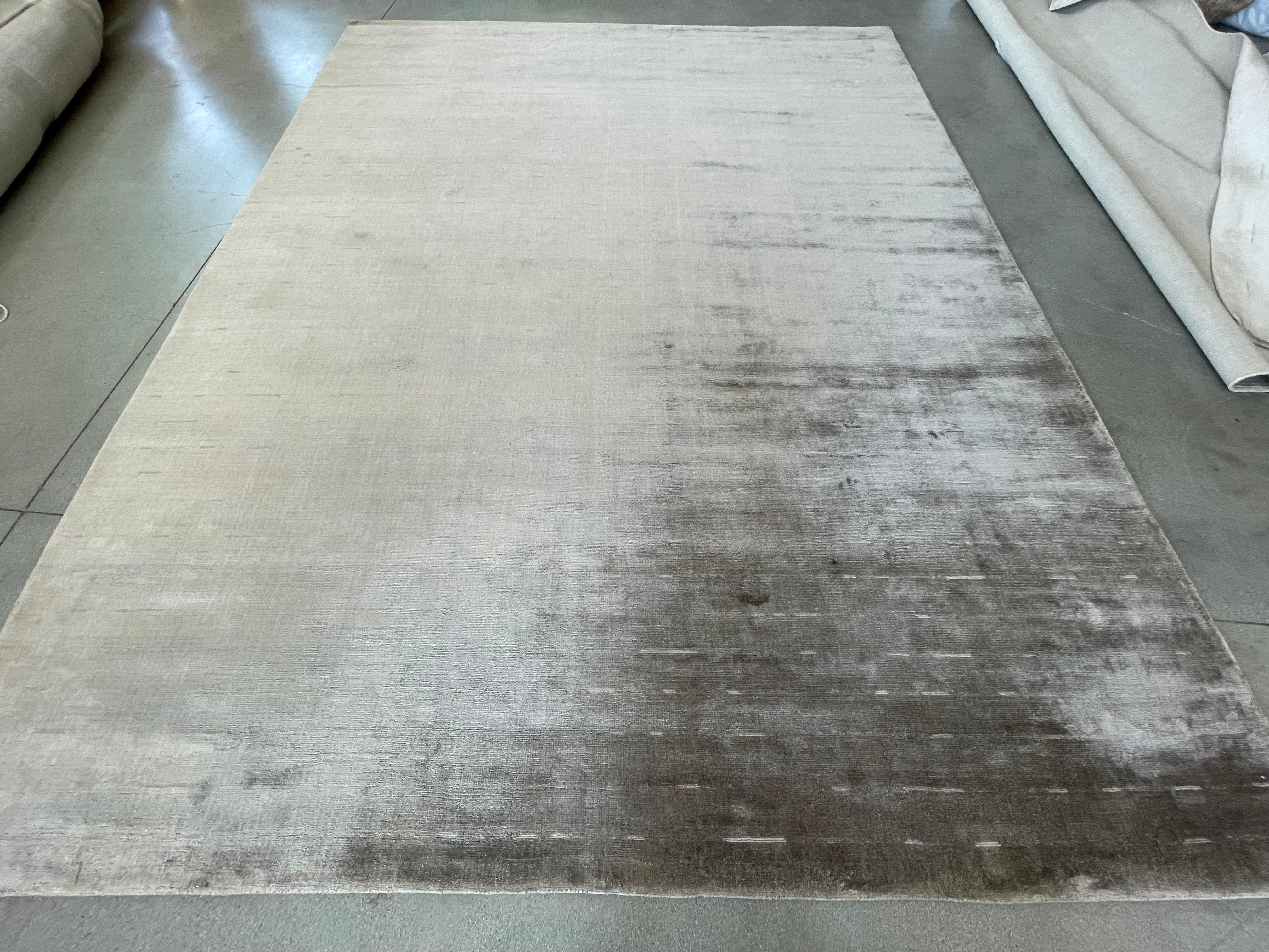 Simply Luxe Light Coffee Area Rug - 8' x 10' In New Condition In Los Angeles, CA