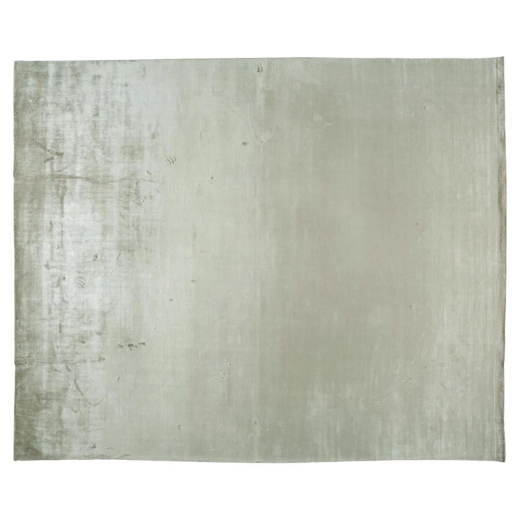 Simply Luxe Light Green Area Rug - 6' x 9' For Sale