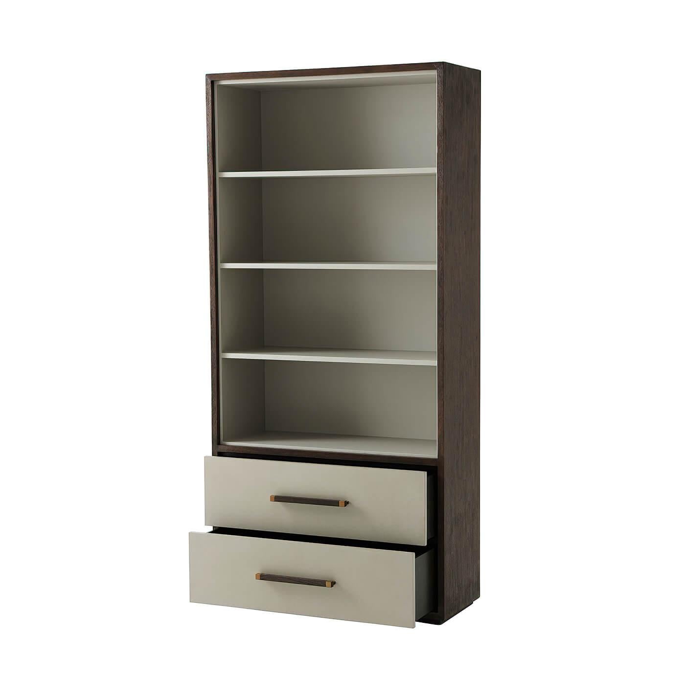 Vietnamese Simply Modern Bookcase For Sale