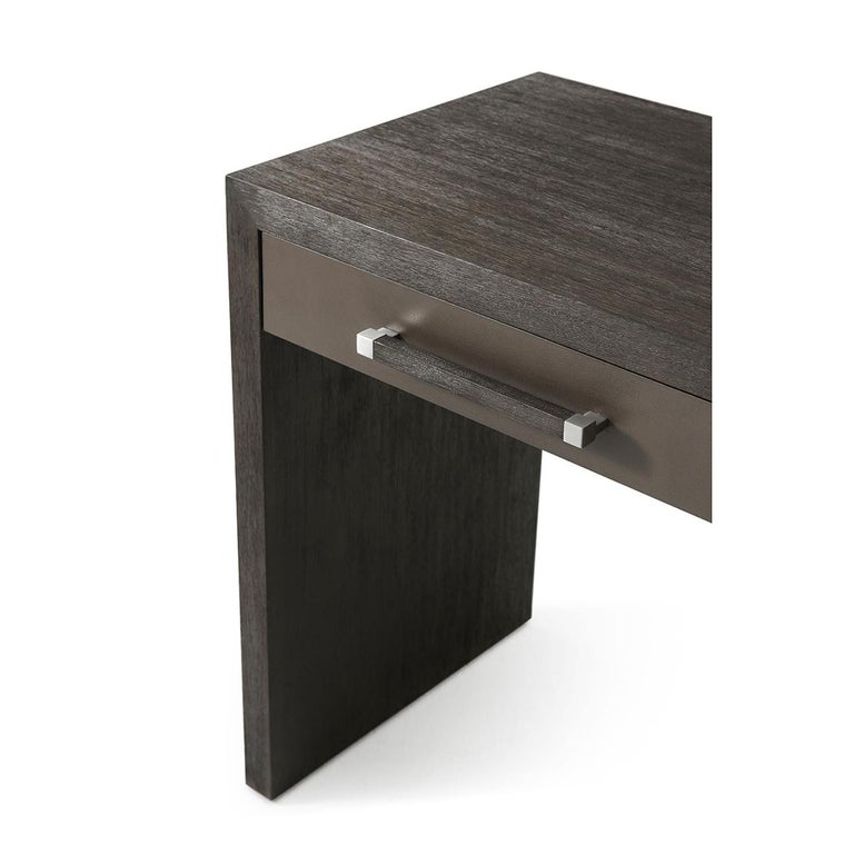 Simply Modern Writing Table, Dark For Sale at 1stDibs