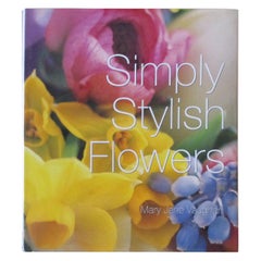 Vintage Simply Stylish Flowers Hardcover Book