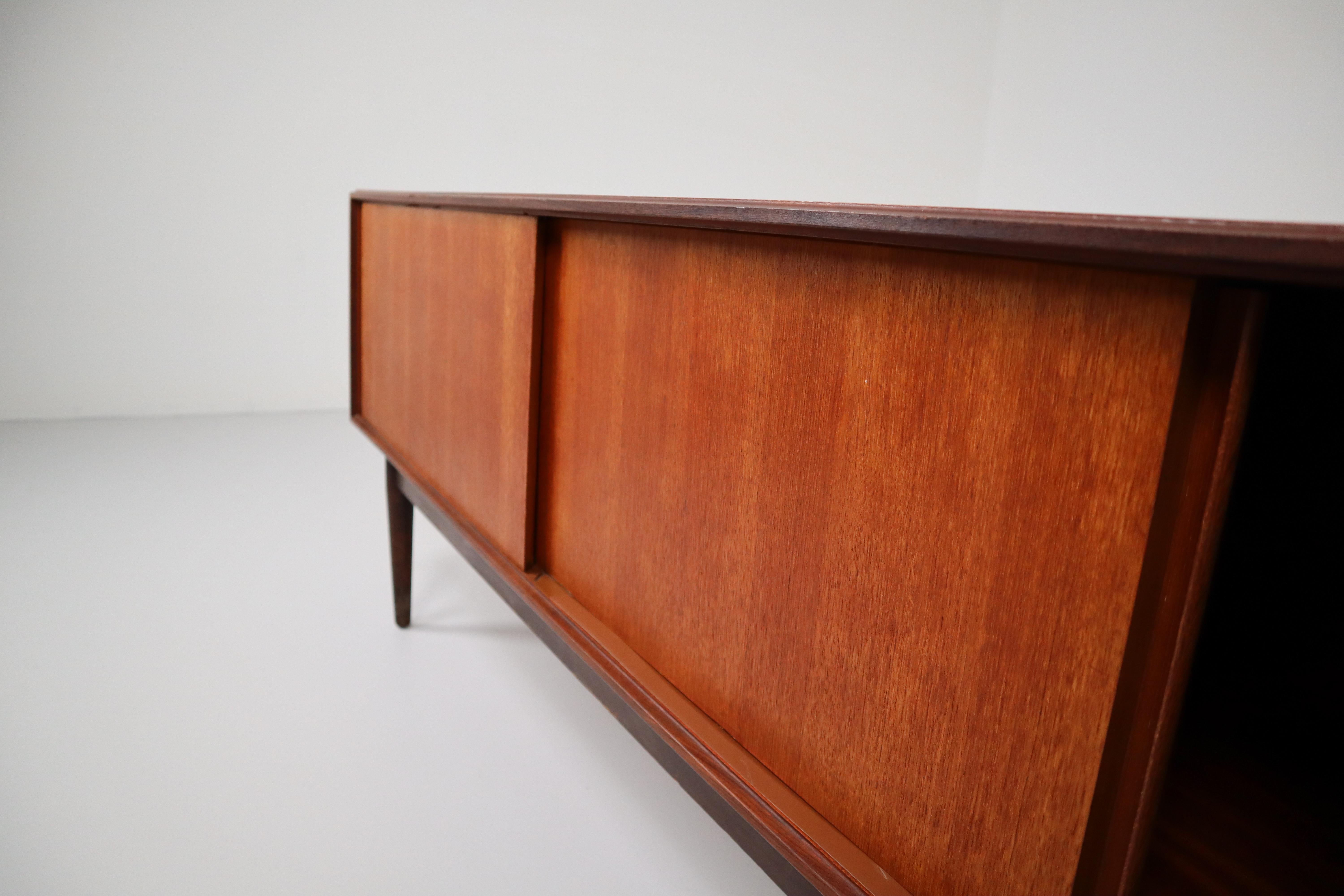 Scandinavian Modern Simply Teak Sideboard or Credenza from the 1960s, Made in Denmark