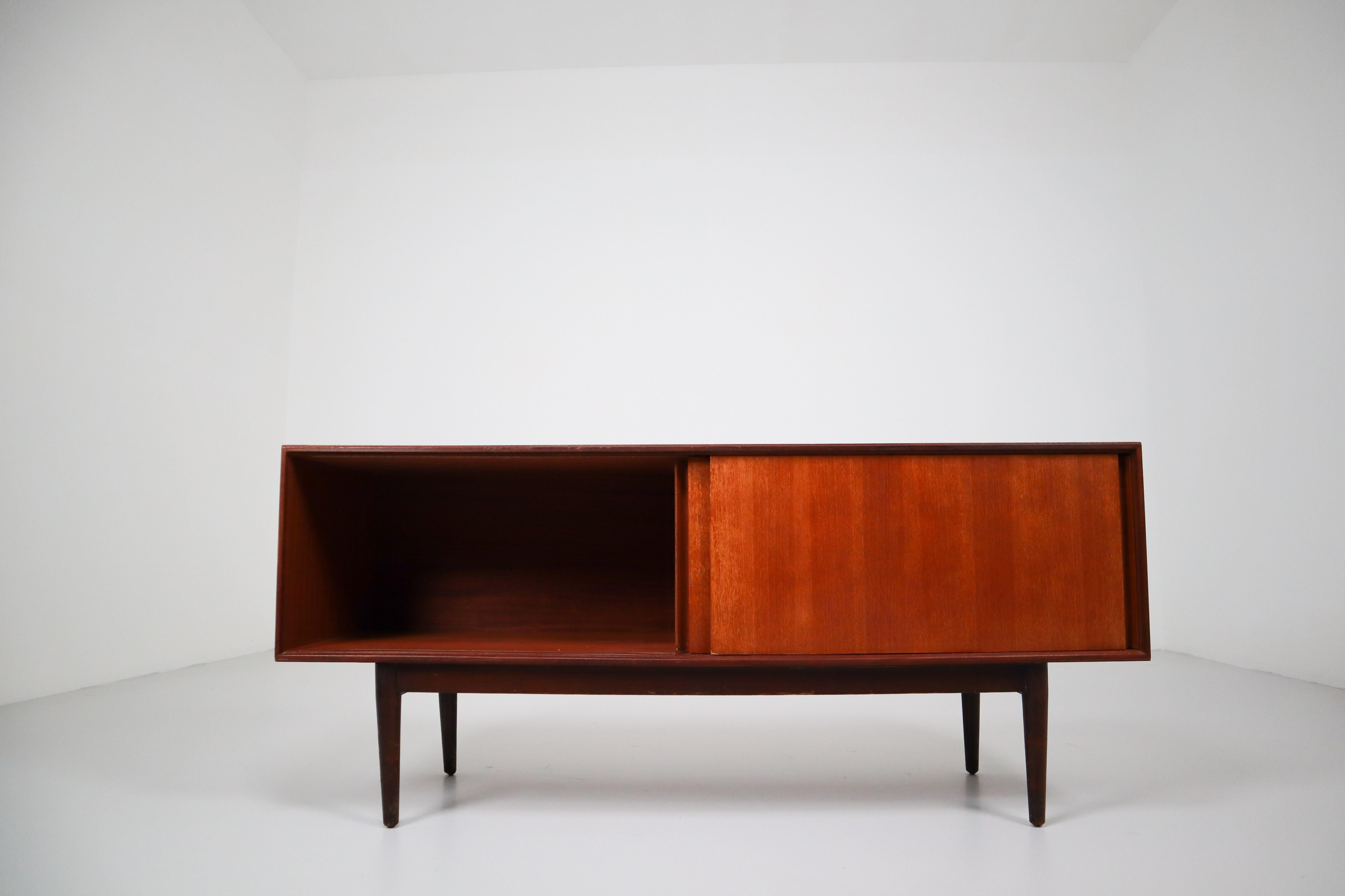 Danish Simply Teak Sideboard or Credenza from the 1960s, Made in Denmark