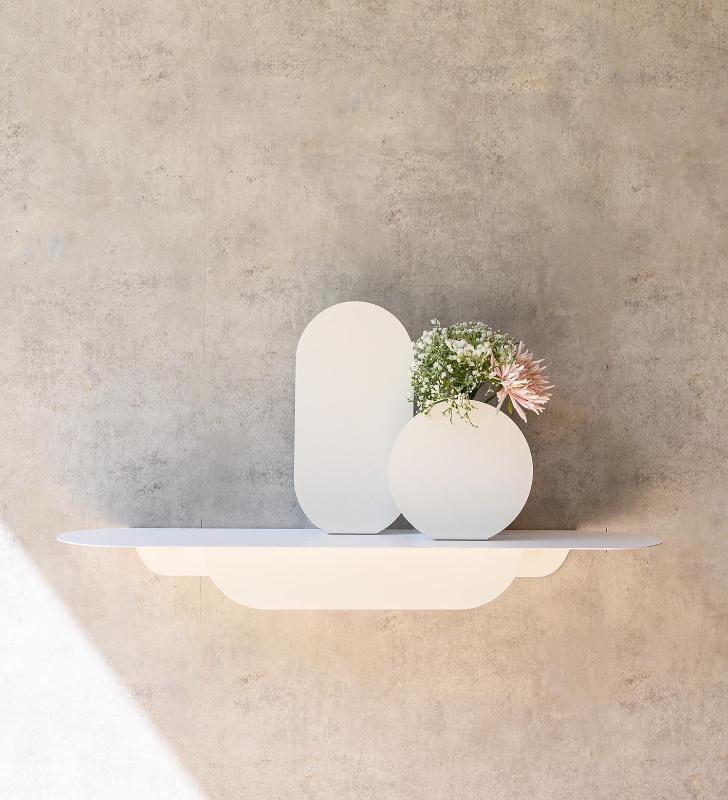 Simply White Shelf by Mademoiselle Jo For Sale 1
