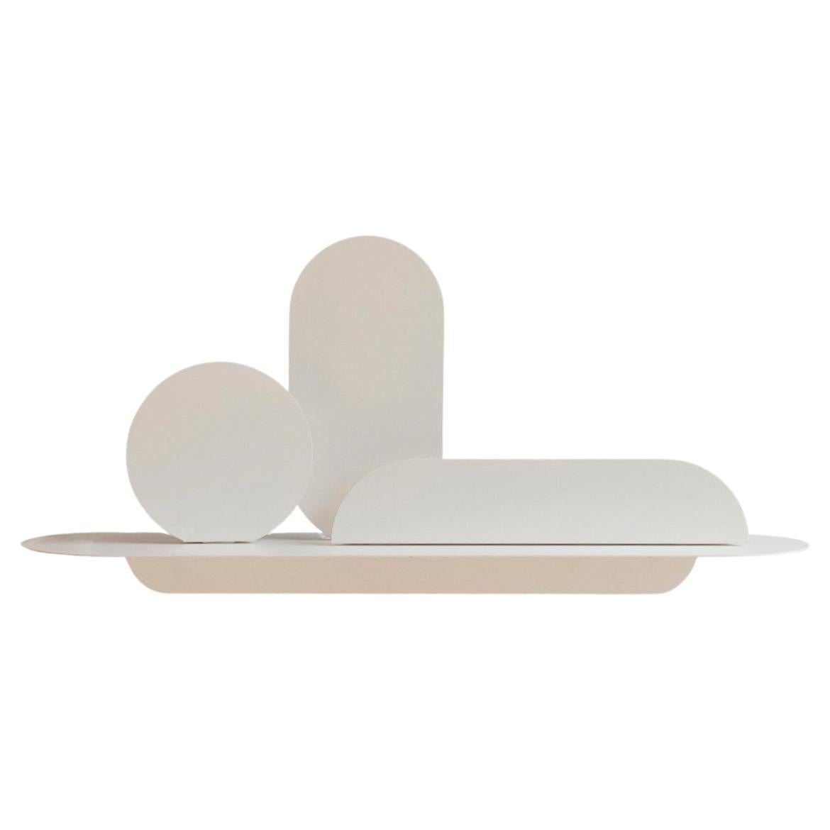 Simply White Shelf by Mademoiselle Jo For Sale