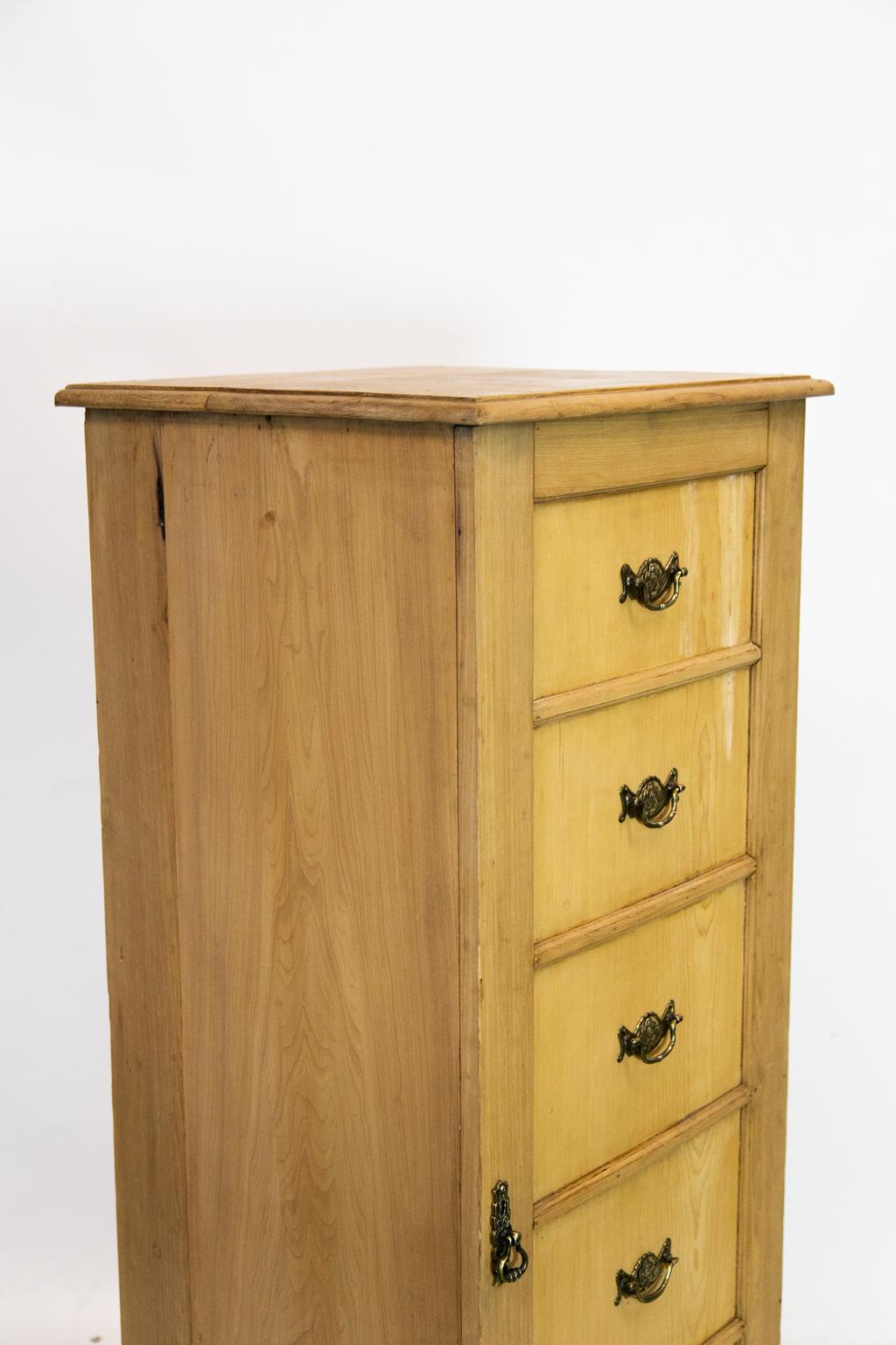 Simulated Five-Drawer Tall Cabinet For Sale 1