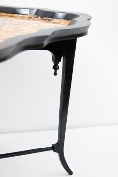 Simulated Tortoise Shell Table