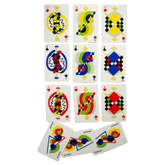 Cartes à jouer à double plateau "Icone" de Sonia Delaunay, inspirées de l'art de 1964