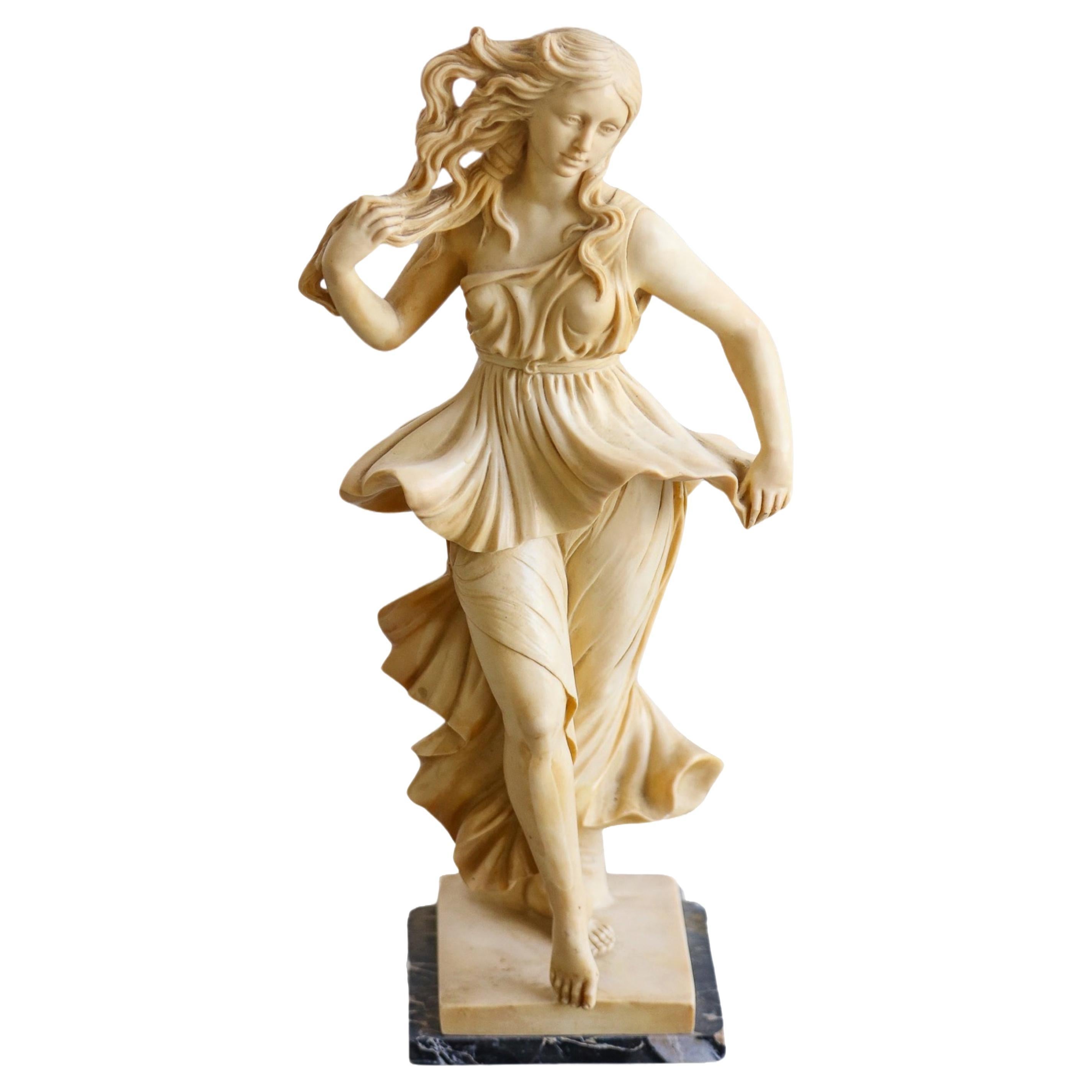 Escultura de resina de A. Santini Toscana, años 70