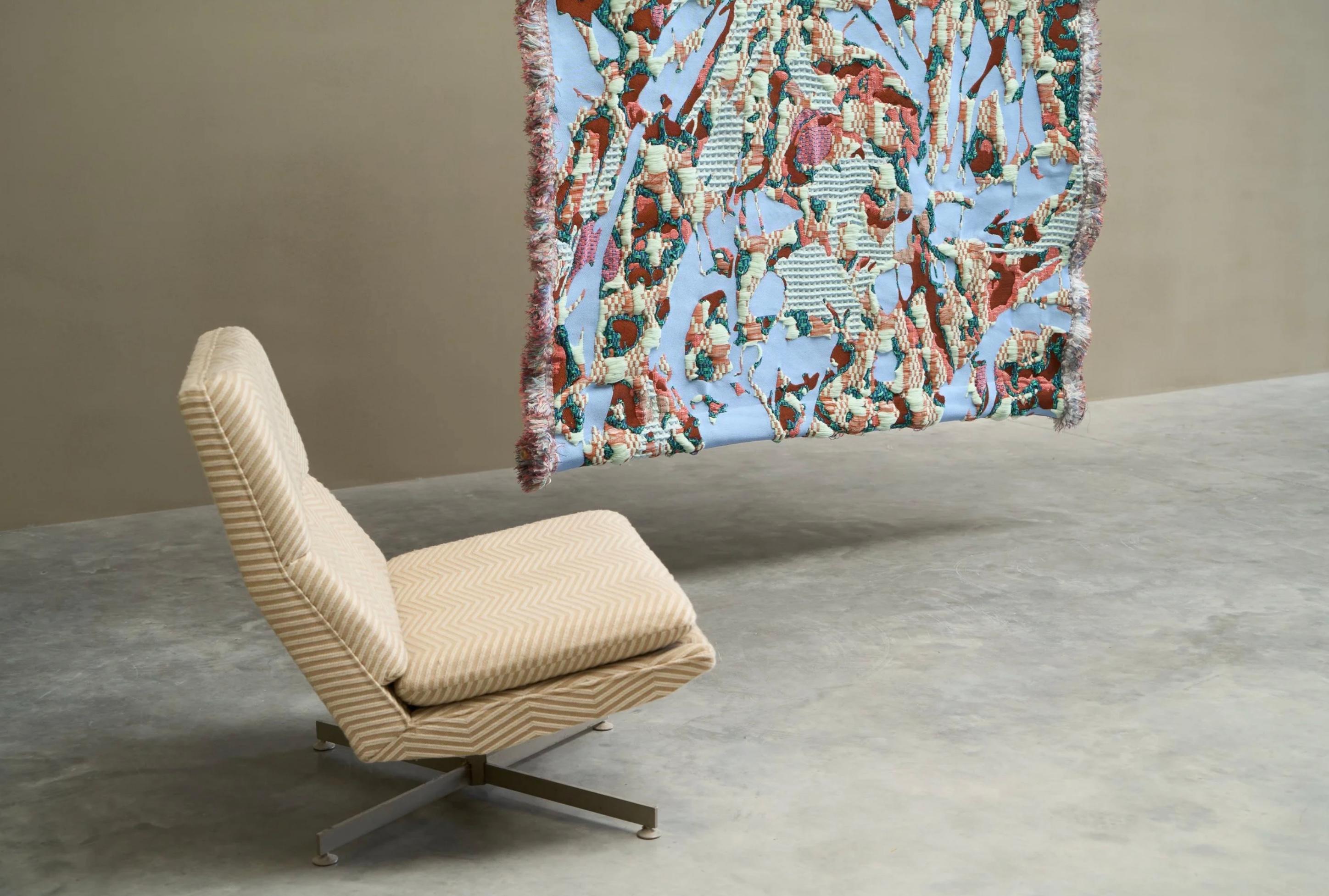 Sina Dyks Zeitgenössischer Wandteppich 'Brain Flash' 173 x 240 cm im Angebot 7