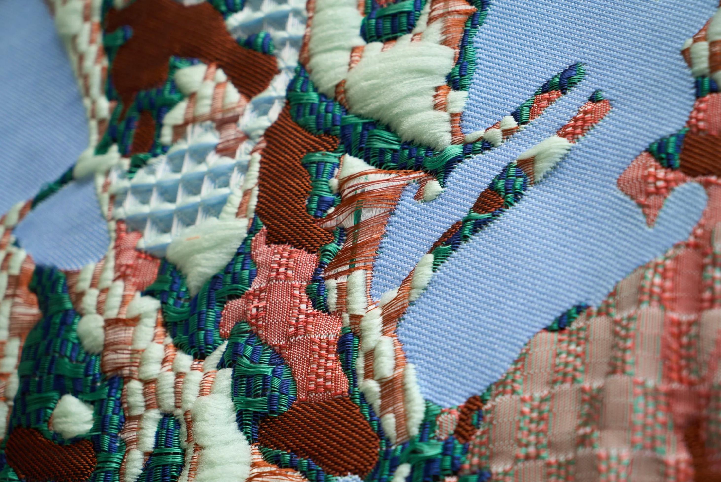 Sina Dyks Zeitgenössischer Wandteppich 'Brain Flash' 173 x 240 cm im Angebot 9