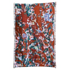 Sina Dyks Contemporary Art Tapestry 'Brain Flash' 173 x 240 cm