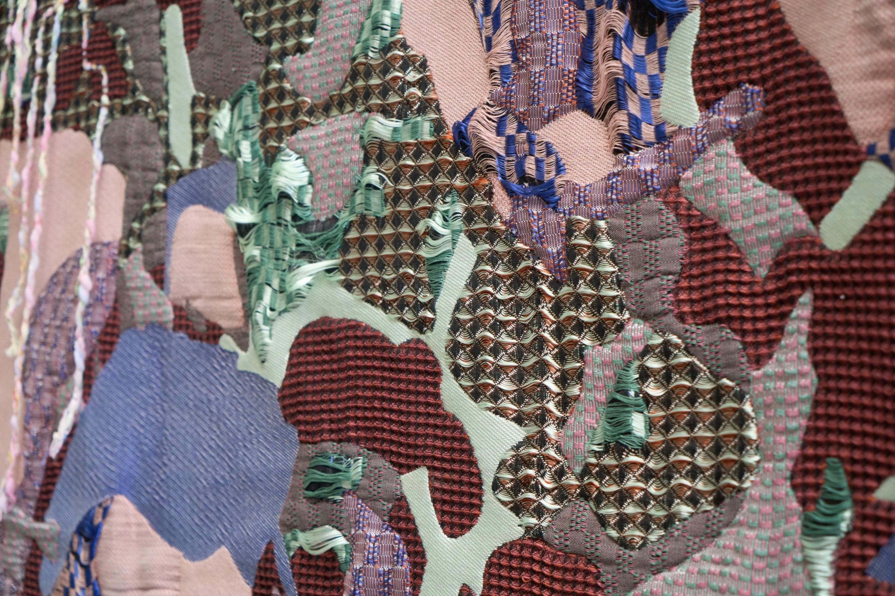 Sina Dyks Wandteppich für zeitgenössische Kunst 'Dripping DNA' 175 x 235 cm im Angebot 7