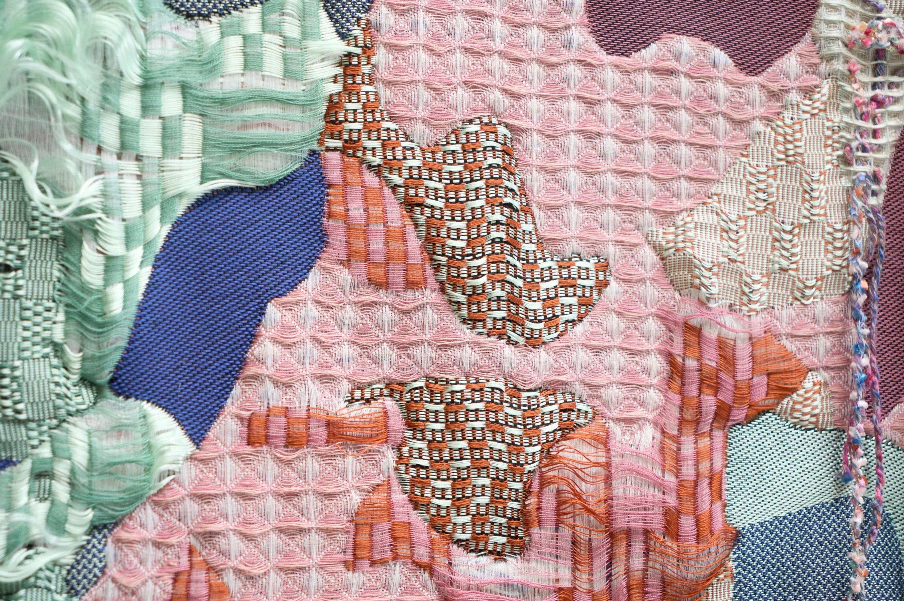 Sina Dyks Wandteppich für zeitgenössische Kunst 'Dripping DNA' 175 x 235 cm im Angebot 8