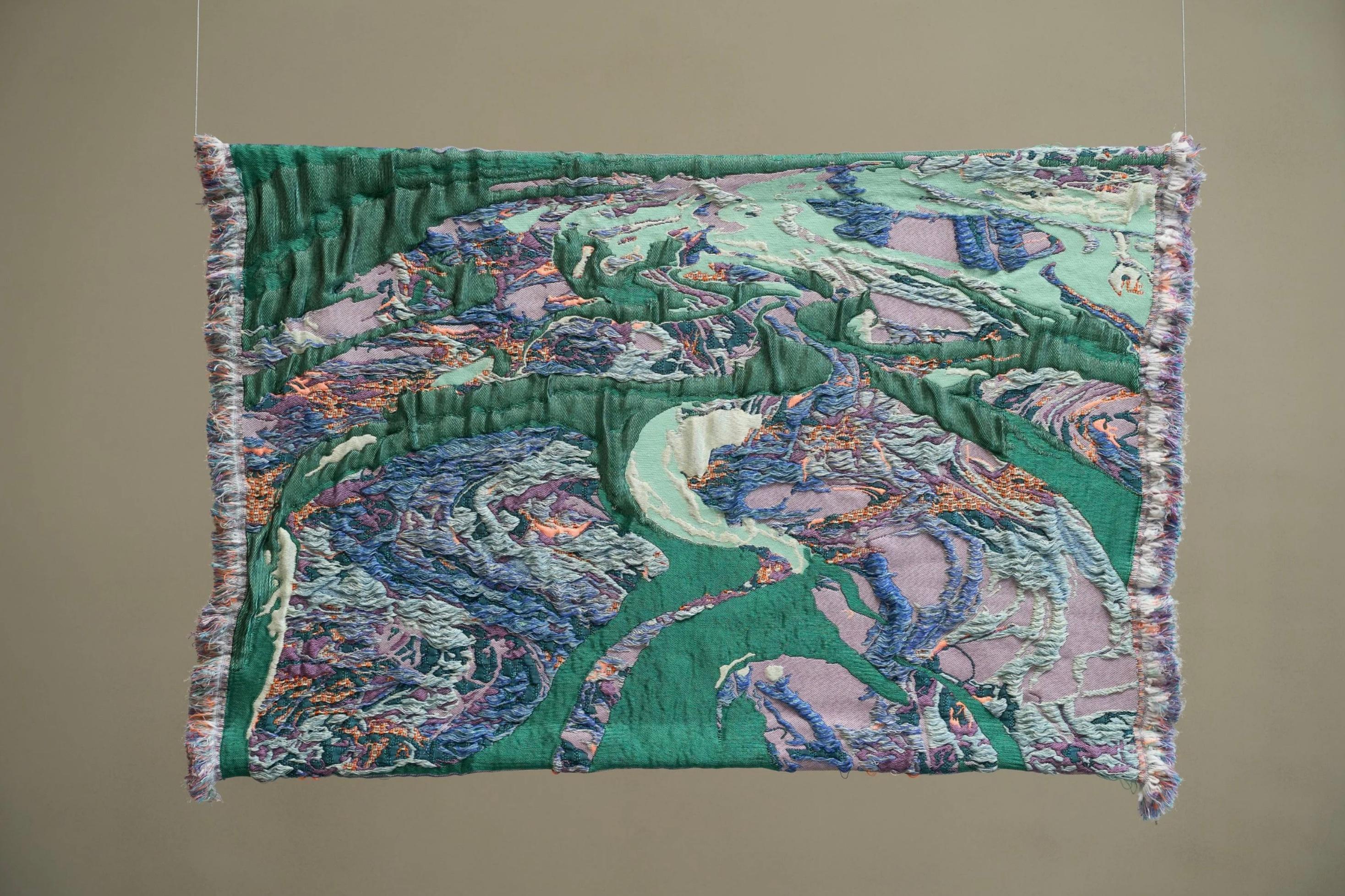 Sina Dyks Wandteppich 'Dwindled Scenery' 175 x 120 cm, zeitgenössische Kunst

Sina Dyks Wandteppich für zeitgenössische Kunst 
Verschwundene Landschaften 
175 × 120 cm

Die etablierte niederländische Textilkünstlerin Sina Dyks (Niederlande, 1995)