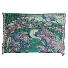 Sina Dyks Contemporary Art Tapestry 'Dwindled Scenery' 175 x 120 cm