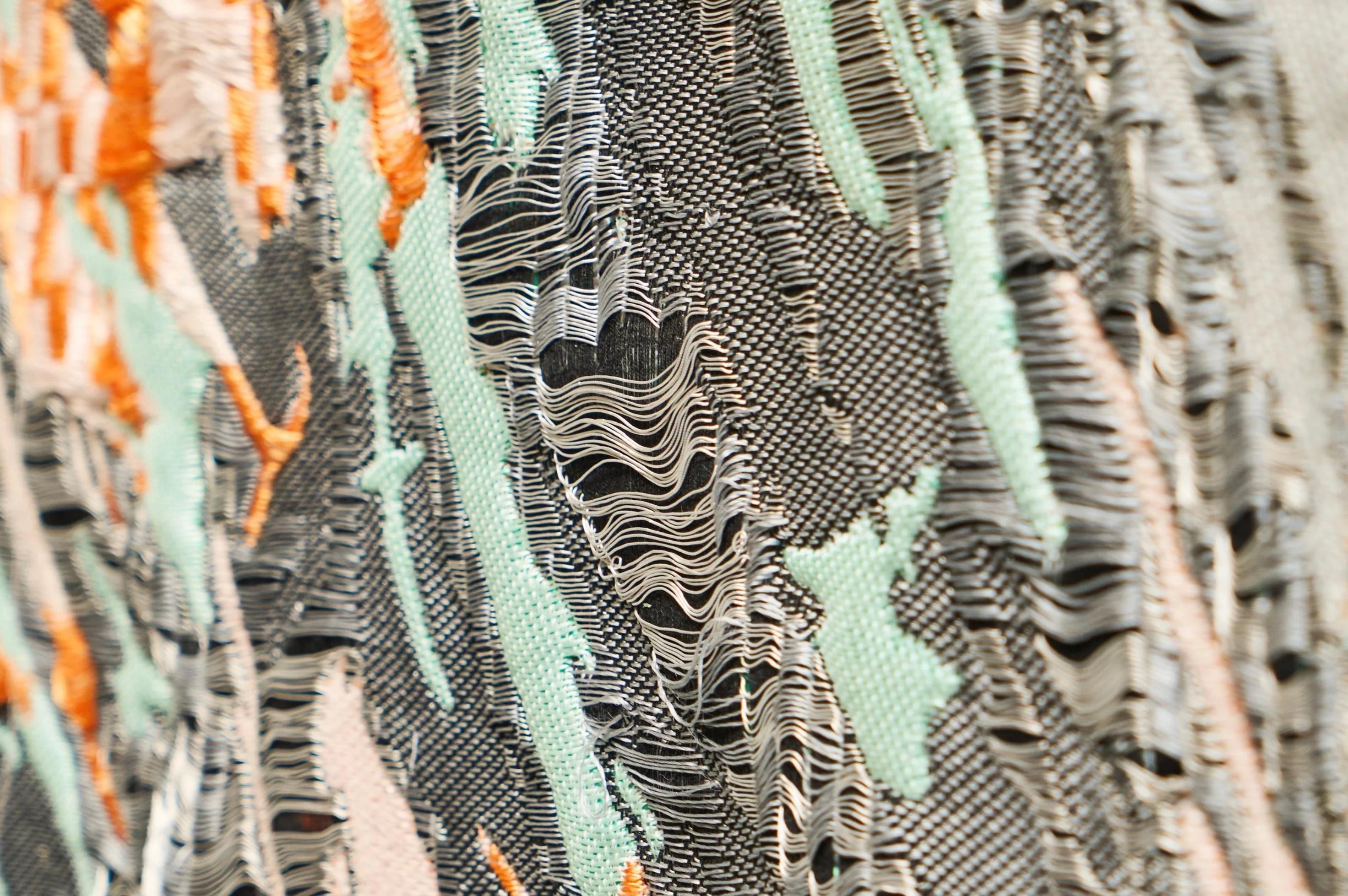 Sina Dyks Wandteppich für zeitgenössische Kunst 'Fließende Neuronen' 175 x 265 cm im Angebot 6