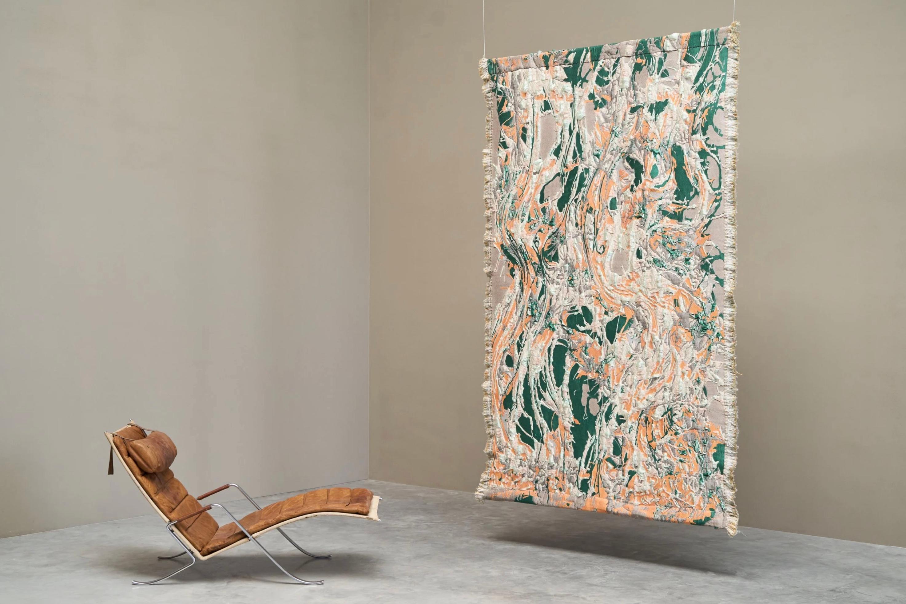 Sina Dyks Wandteppich für zeitgenössische Kunst 'Fließende Neuronen' 175 x 265 cm

Sina Dyks Wandteppich für zeitgenössische Kunst
Fließende Neuronen 
175 x 265 cm

Die etablierte niederländische Textilkünstlerin Sina Dyks (Niederlande, 1995)