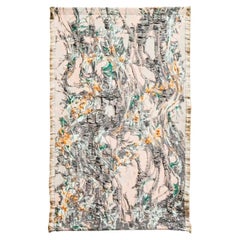 Sina Dyks Contemporary Art Tapestry 'Flowing Neurons' 175 x 265 cm