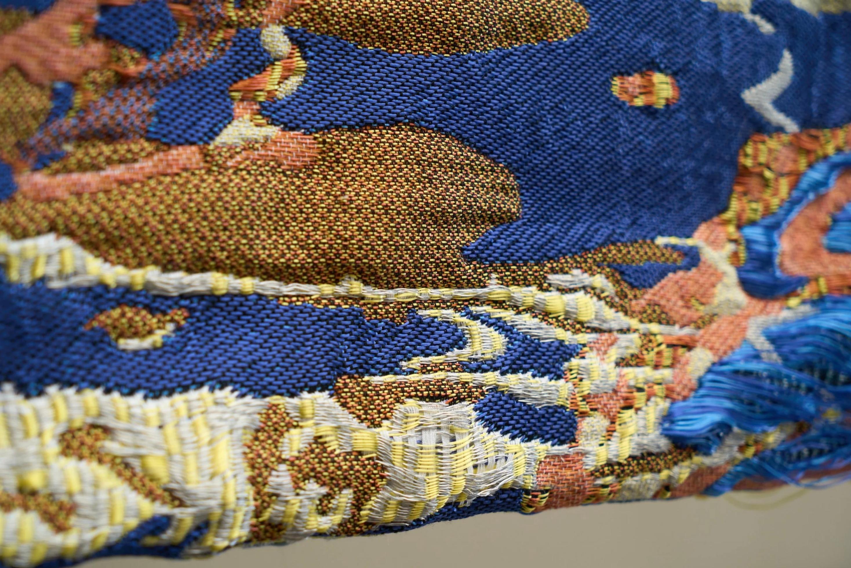 Sina Dyks Wandteppich 'Lustured Soak' 175 x 120 cm, zeitgenössische Kunst (21. Jahrhundert und zeitgenössisch) im Angebot