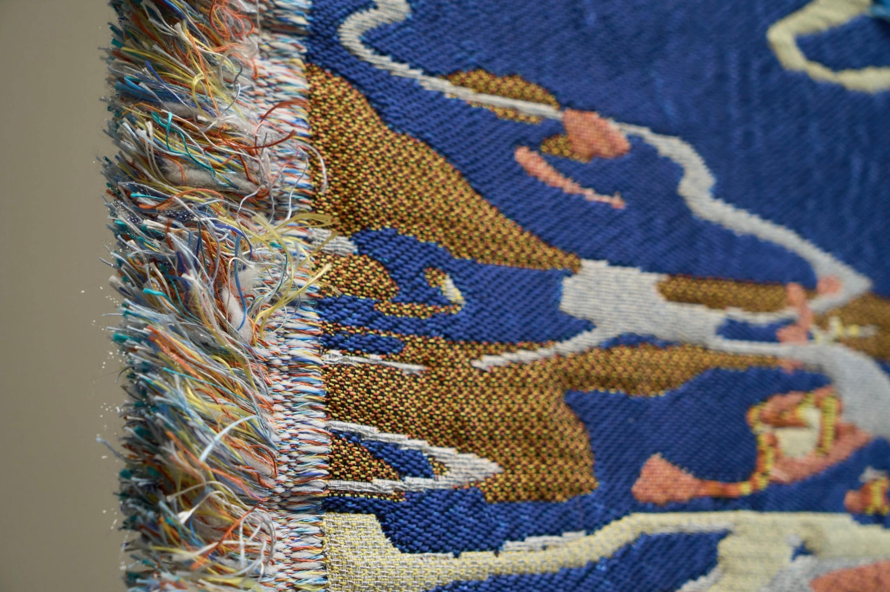 Sina Dyks Wandteppich 'Lustured Soak' 175 x 120 cm, zeitgenössische Kunst im Angebot 1