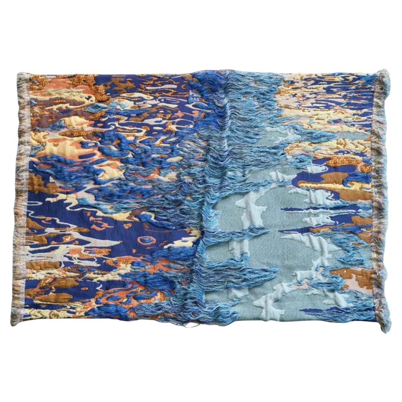 Sina Dyks Wandteppich 
Lustured Soak
 175 x 120 cm, zeitgenössische Kunst