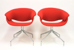 Sina Swivel Chairs by Uwe Fischer for B&B Italia:: 2004:: Set of Two