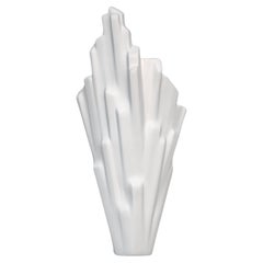Sinan Contemporary Wall Sconce, Wandleuchte  Gips in Gips von Benediko, linke Version