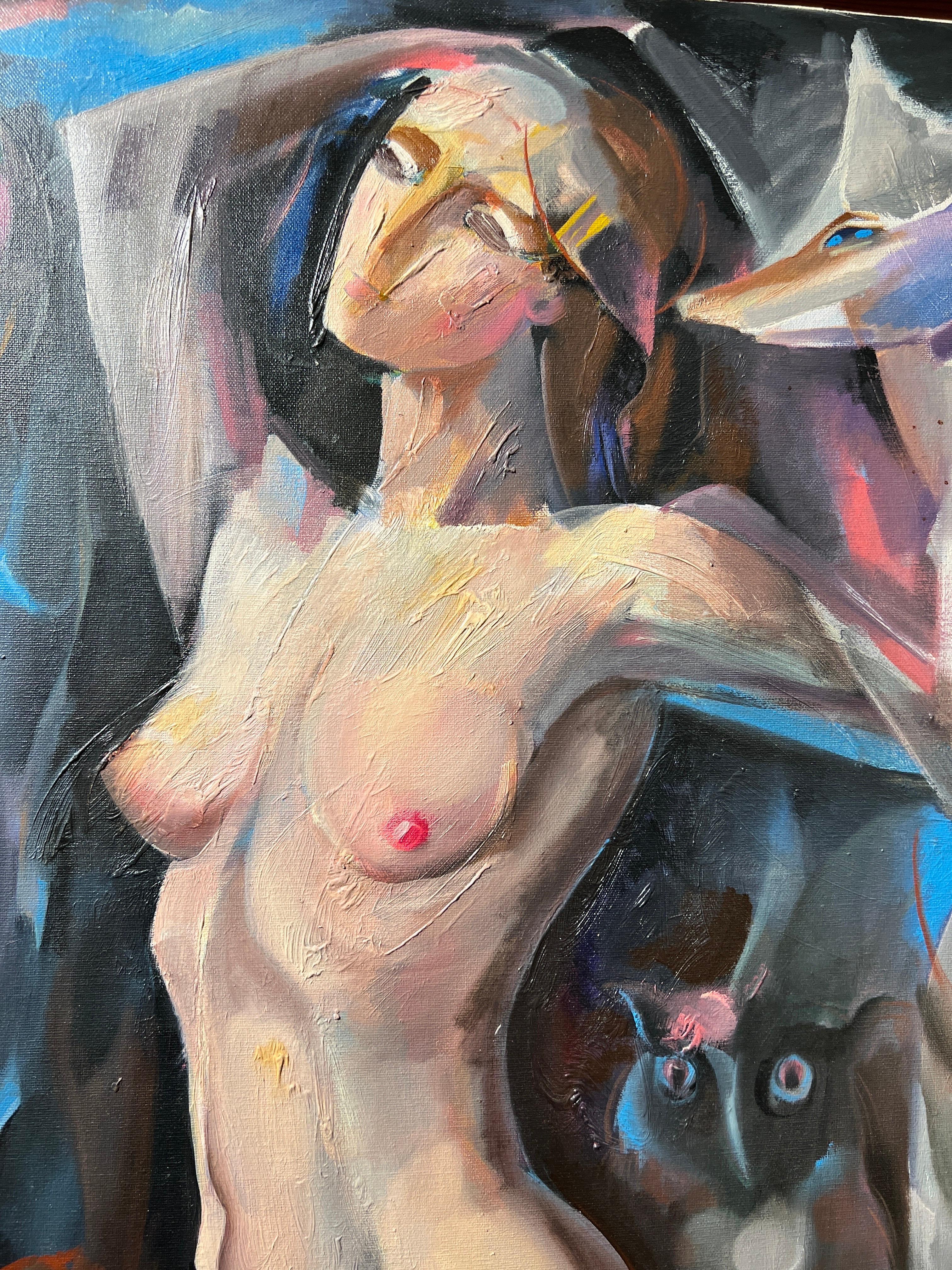 Contemporary nude,  A nude women.  For Sale 4