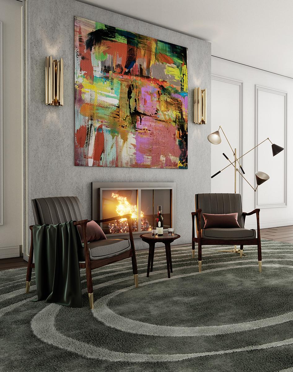 Sinatra 3 Floor Lamp - Delightfull For Sale 3