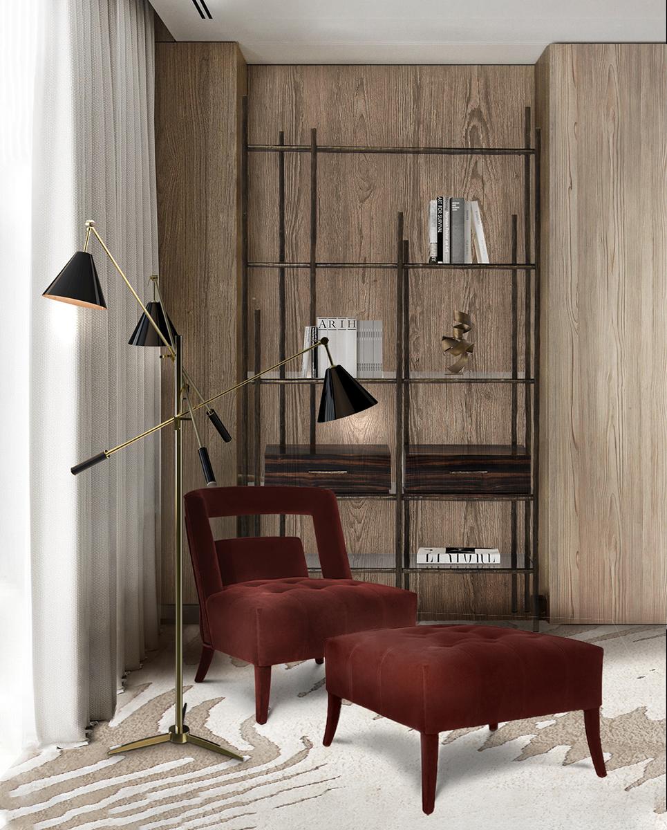 Sinatra 3 Floor Lamp - Delightfull For Sale 4