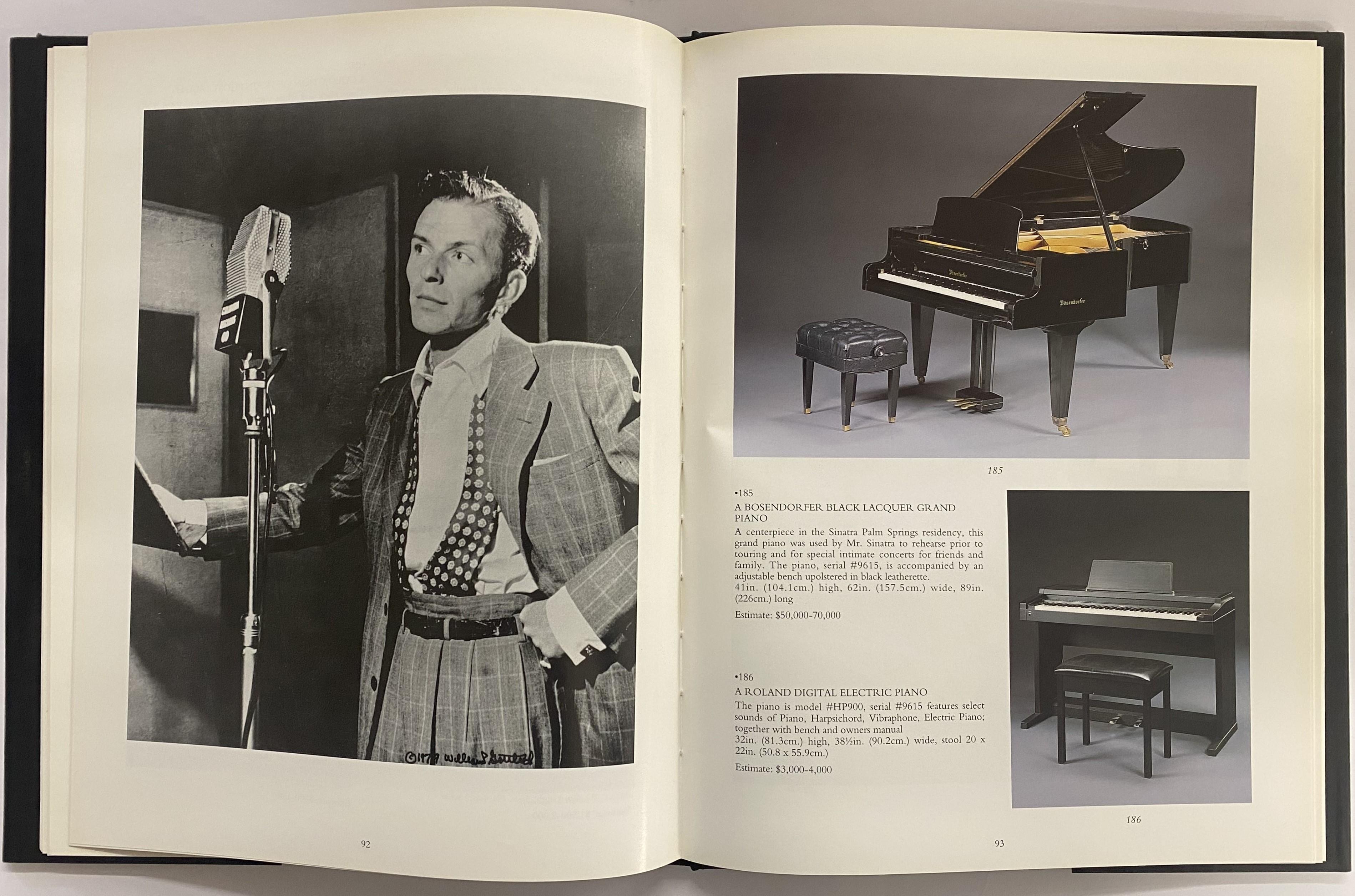 Sinatra Catálogo de Christie's (Libro) en venta 1
