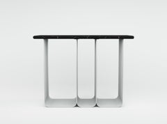 Sinatra Luxus-Konsole aus Metall und Marmor, hergestellt in Italien