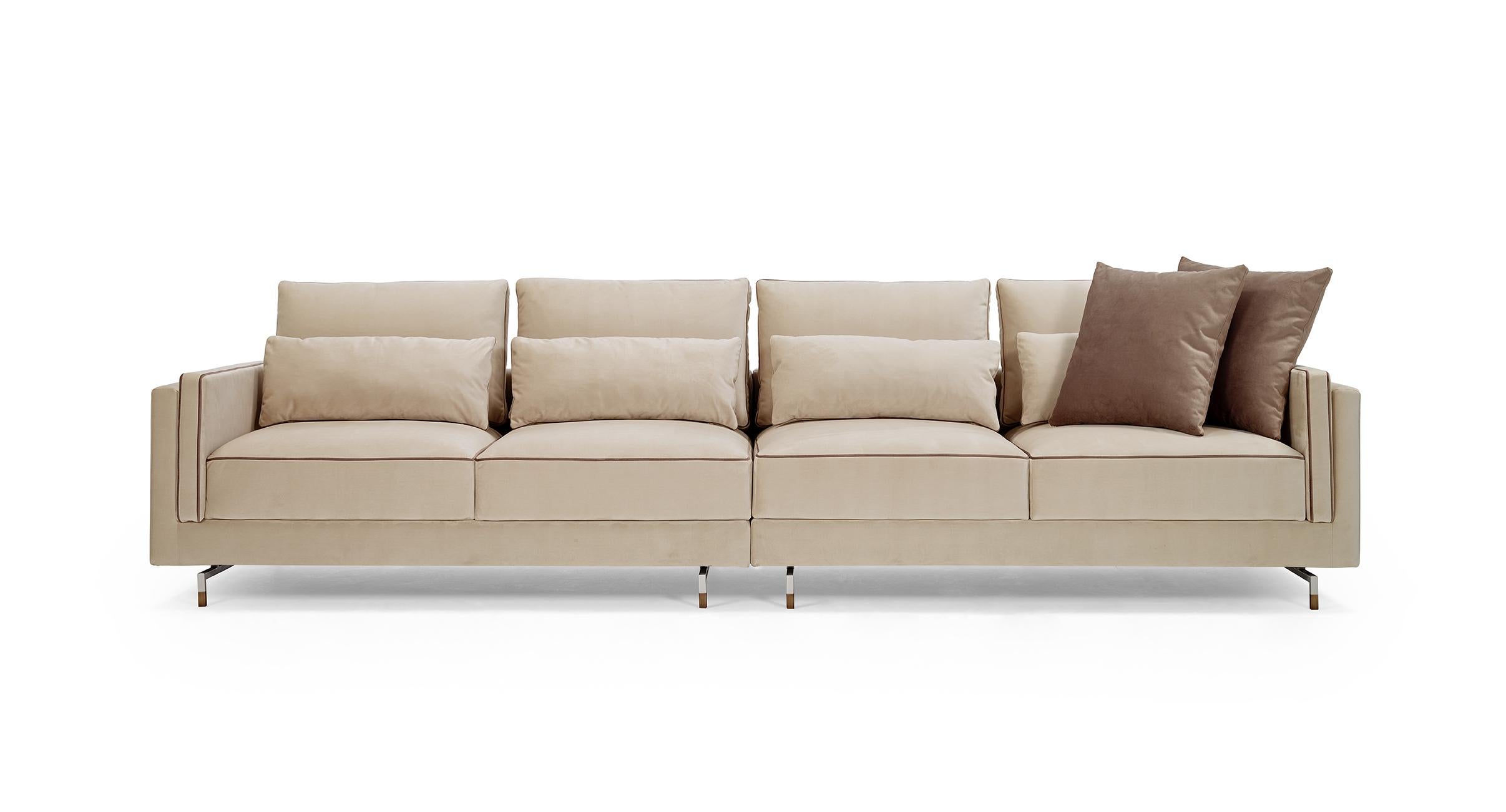 Lacquered SINATRA Modular Sofa For Sale