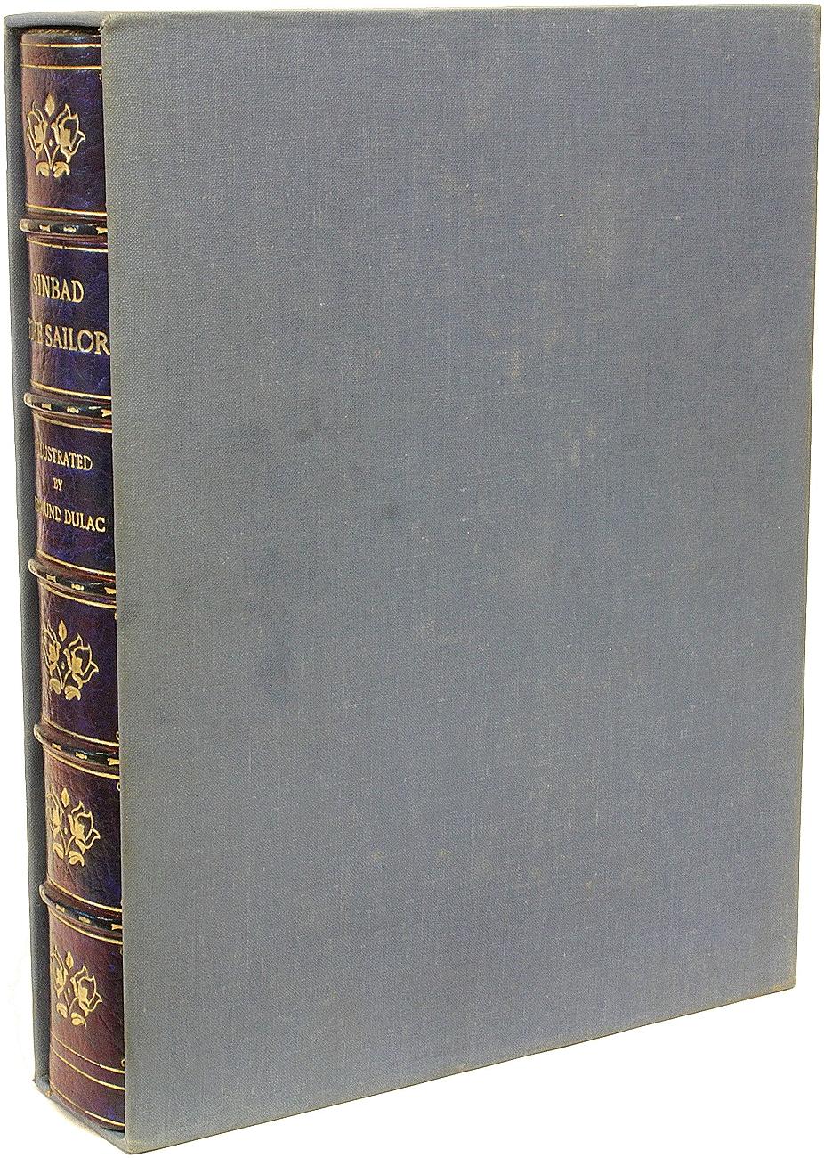 Sinbad der Matrosen. ILLUSTRATED BY EDMUND DULAC - IN A FINE ONLAY BINDING! im Angebot 3