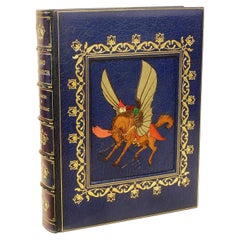 Sinbad the Sailor. ILLUSTRATED BY EDMUND DULAC - IN A FINE ONLAY BINDING !