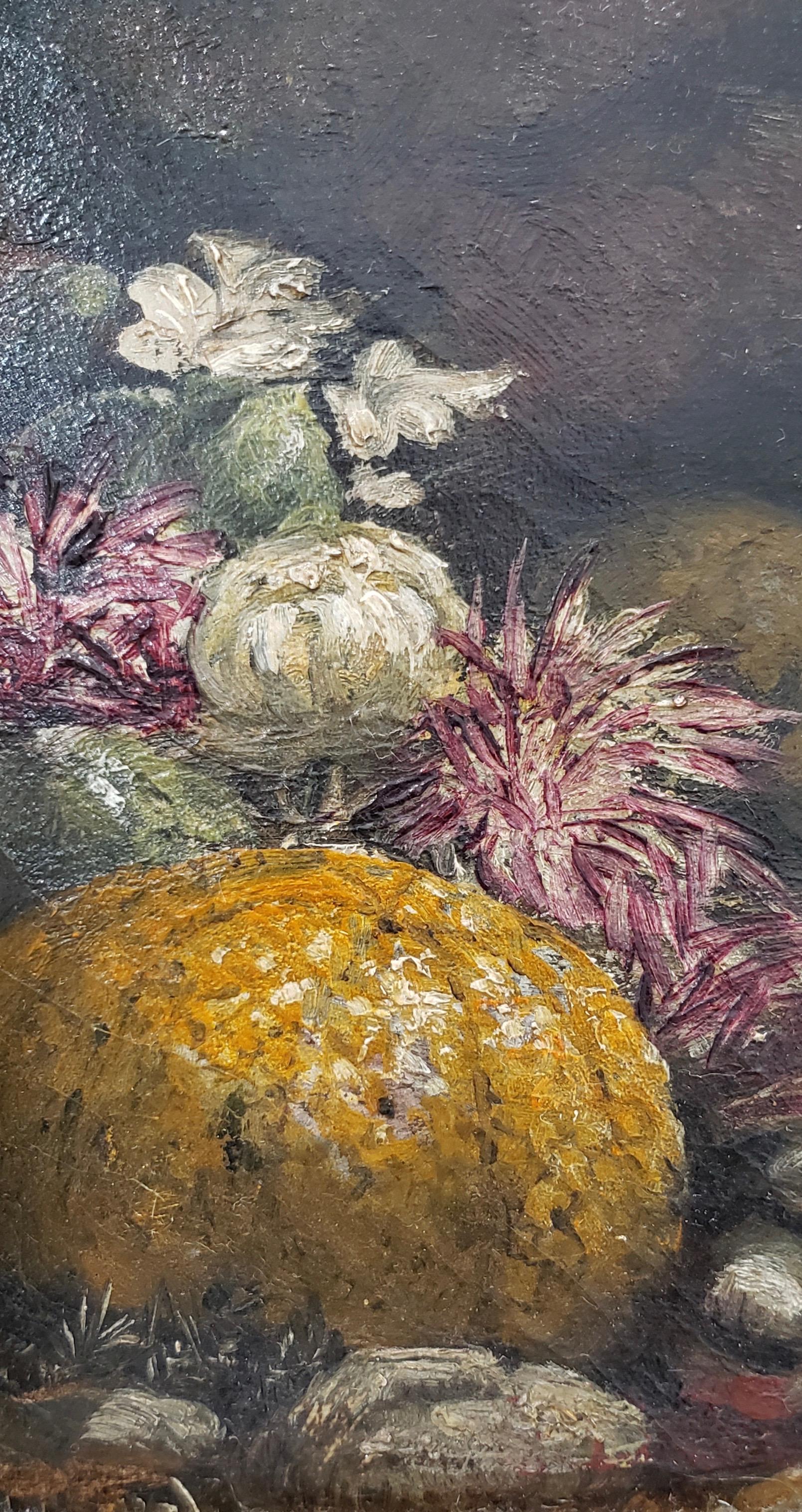 Sinbad con il Vecchio del Mare sulle spalle Pittura ad olio originale in vendita 1