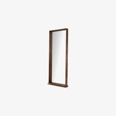 Specchio da terra in legno massiccio Sincera, disegnato da Terry Dawn, Made in Italy