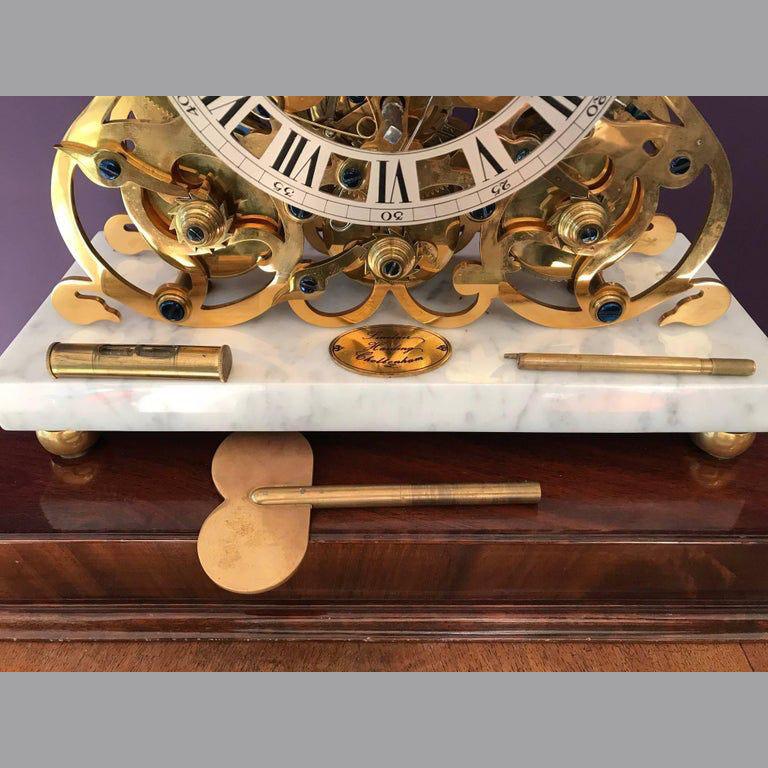Sinclair Harding Three Train Mantel Clock For Sale 1