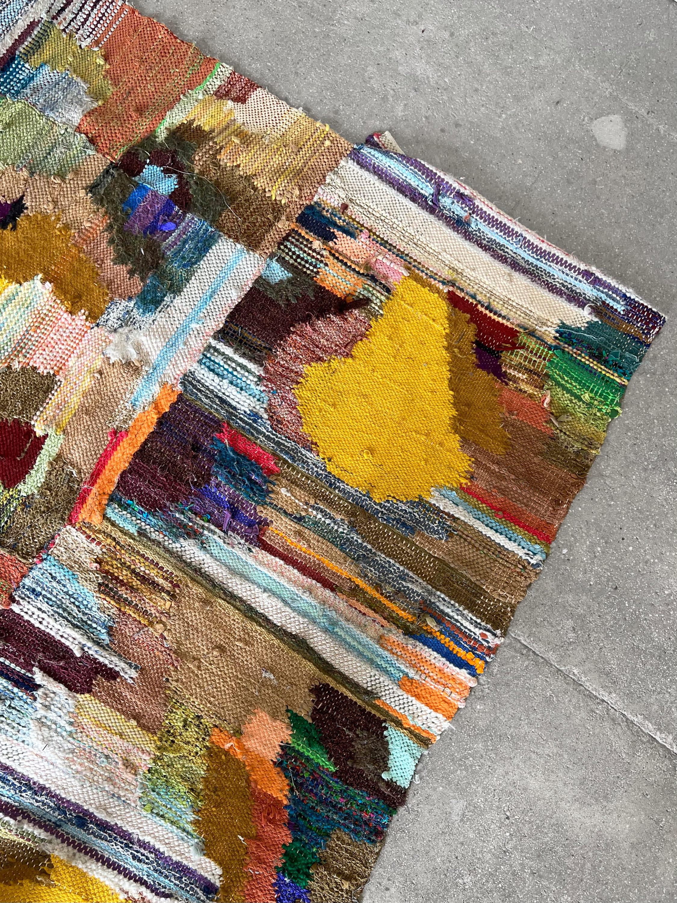 North American Sine_Qua Woven Tapestry  For Sale