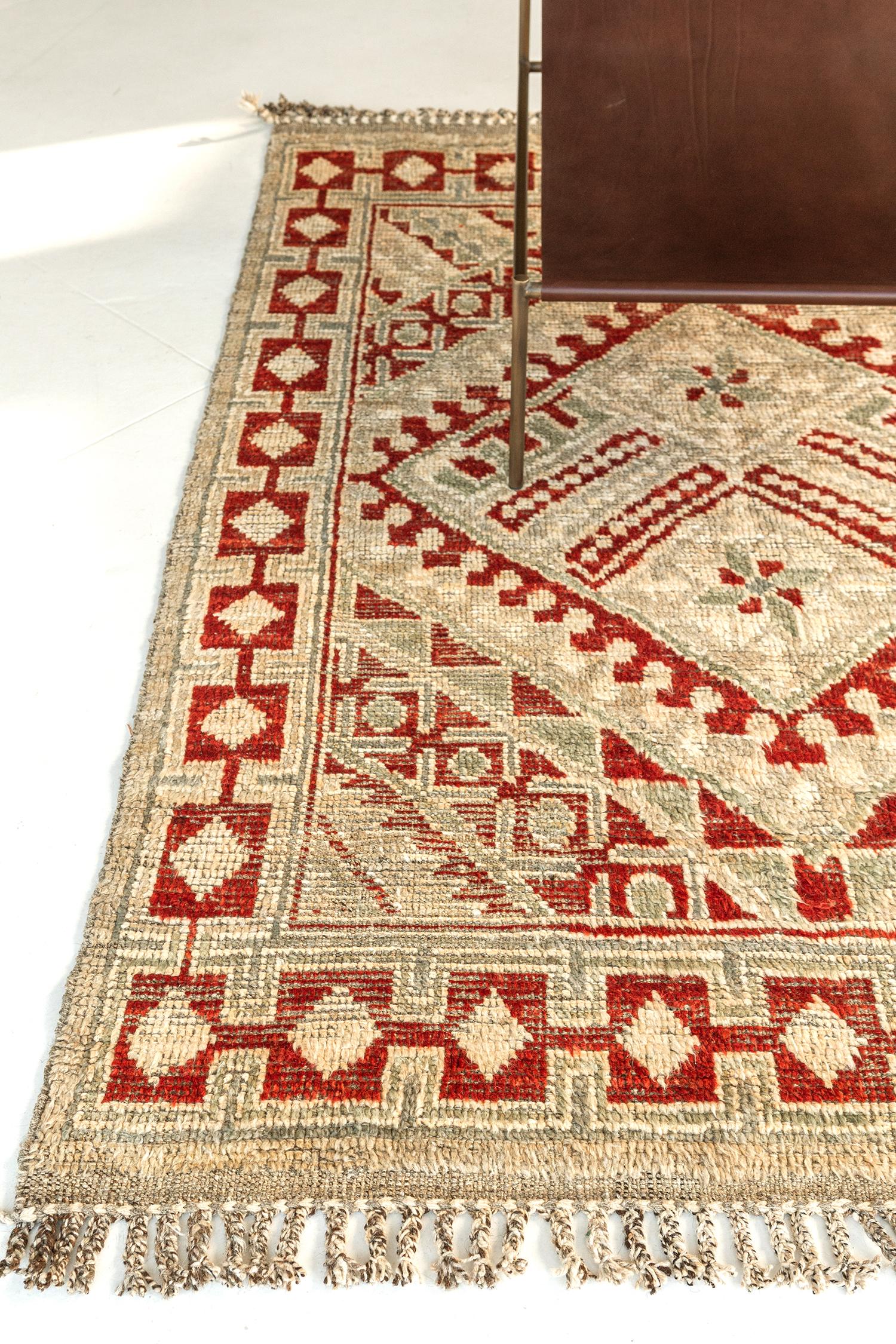 Hand-Knotted Sinesis, Atlas Collection by Mehraban For Sale