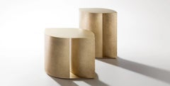 Sinestesia 45 Coffee Table in Brass by De Castelli
